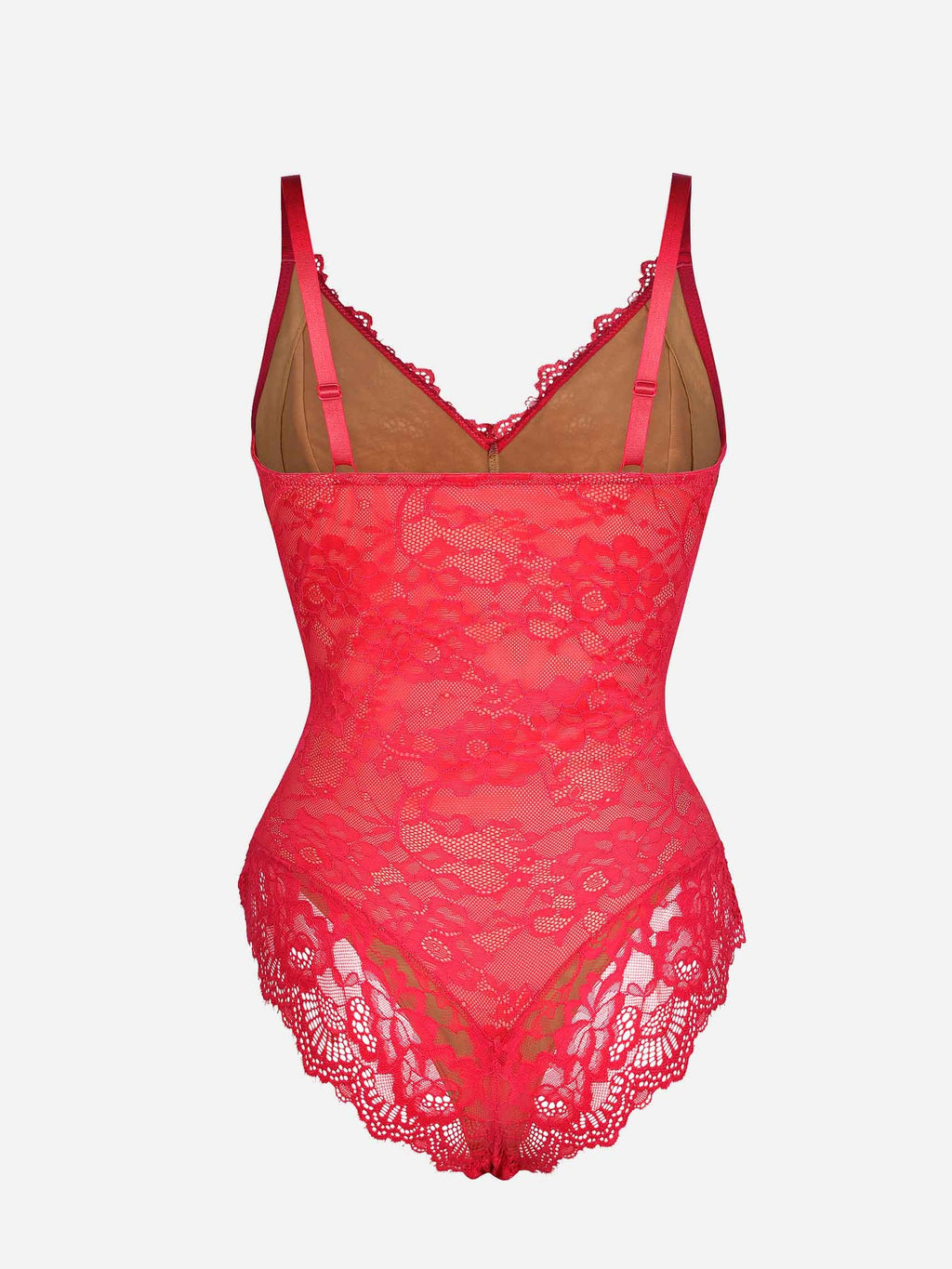 Lace V-Neck Breathable Bodysuit