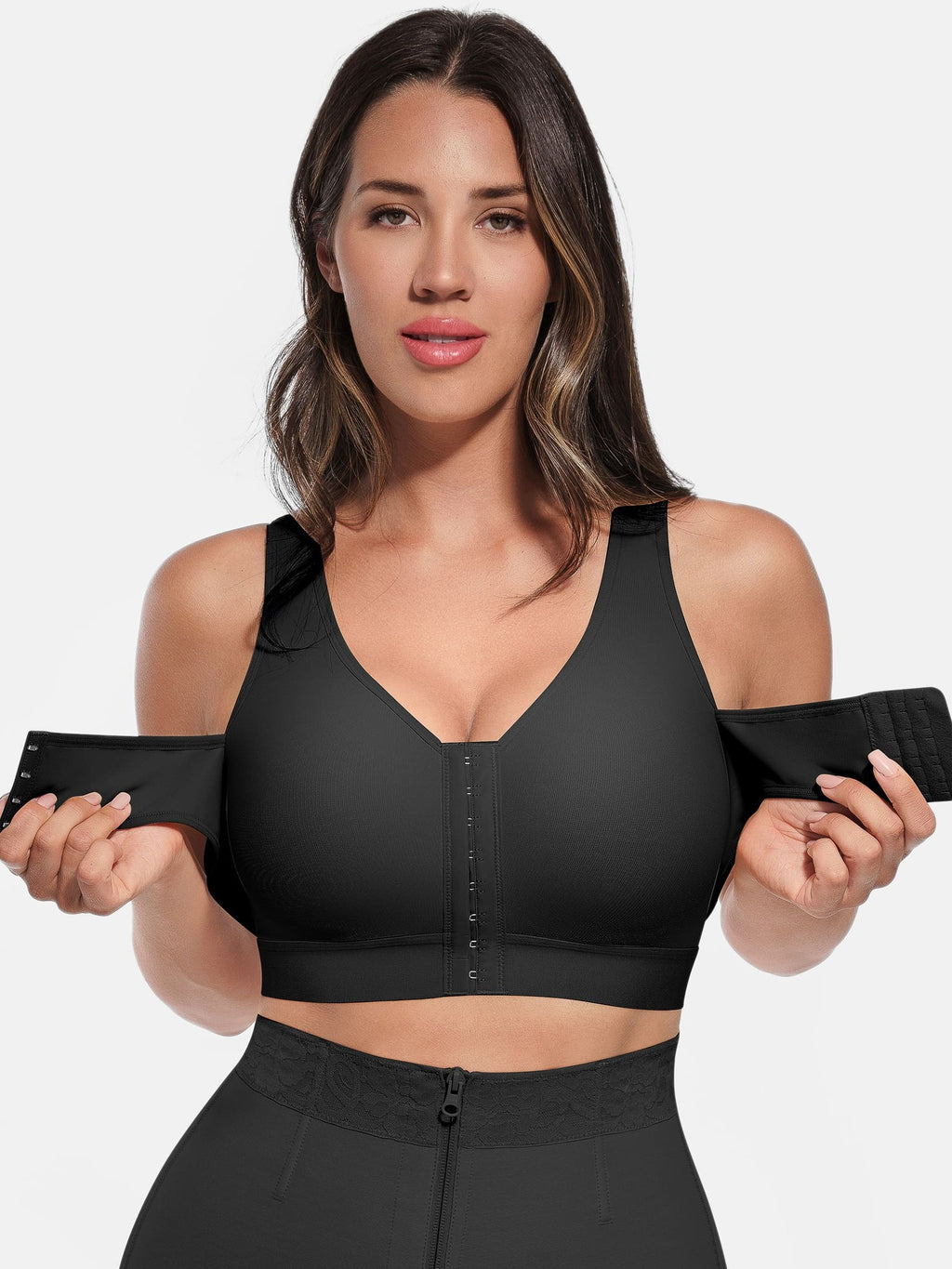 Feelingirl Post-Surgical Full Coverage Bra With Support Band