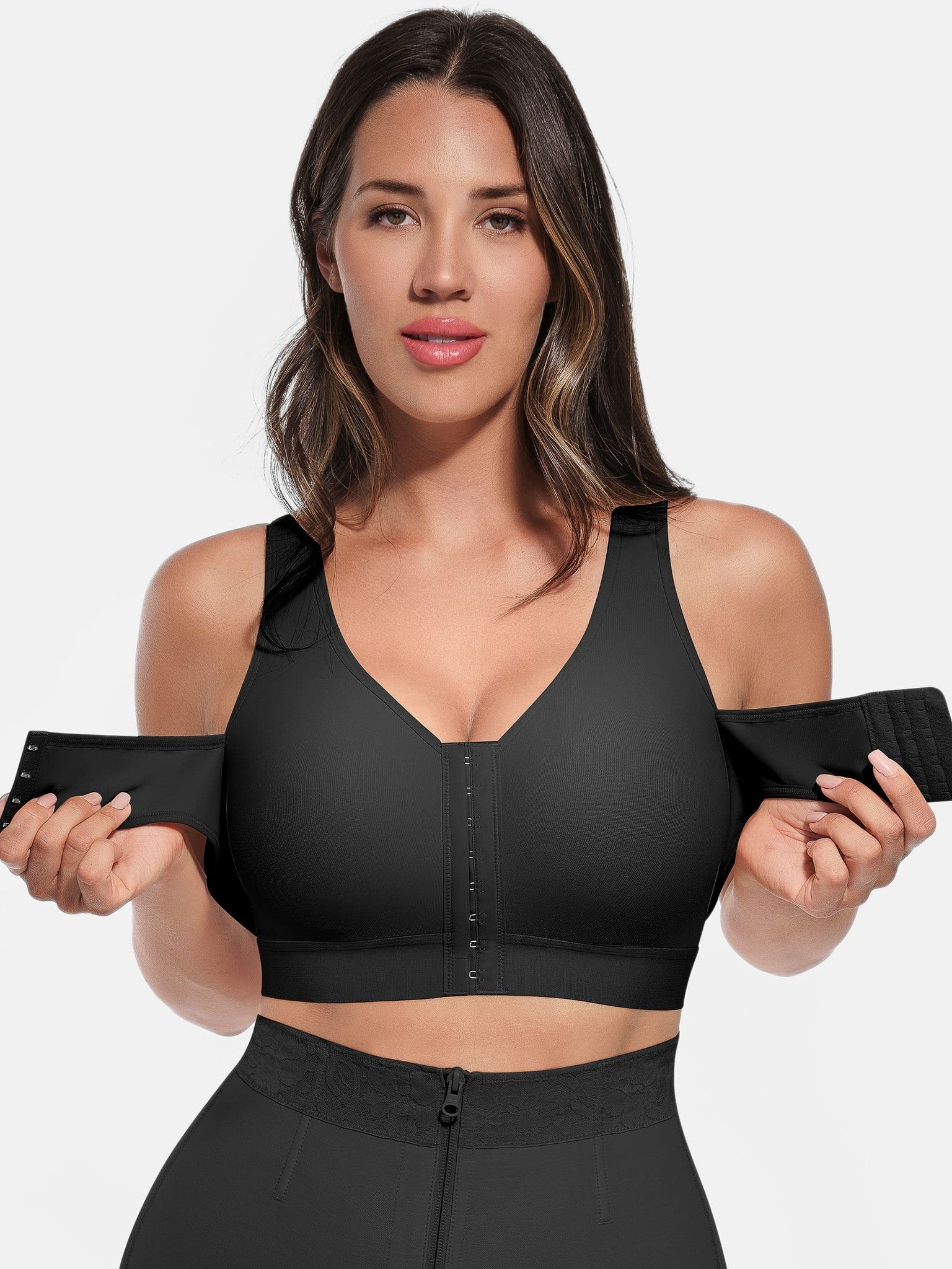 Feelingirl Post-Surgical Full Coverage Bra With Support Band