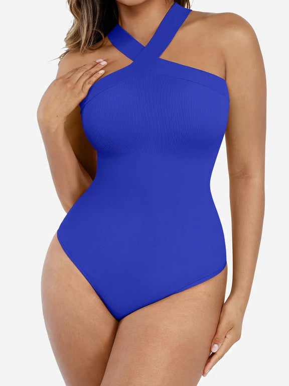 Seamless Crossback Sculpt Bodysuit