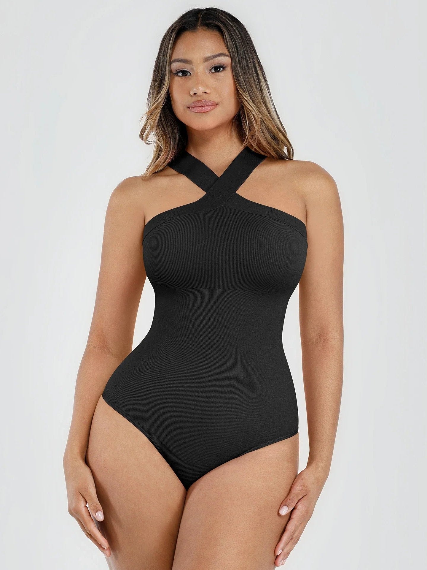 Seamless Crossback Sculpt Bodysuit