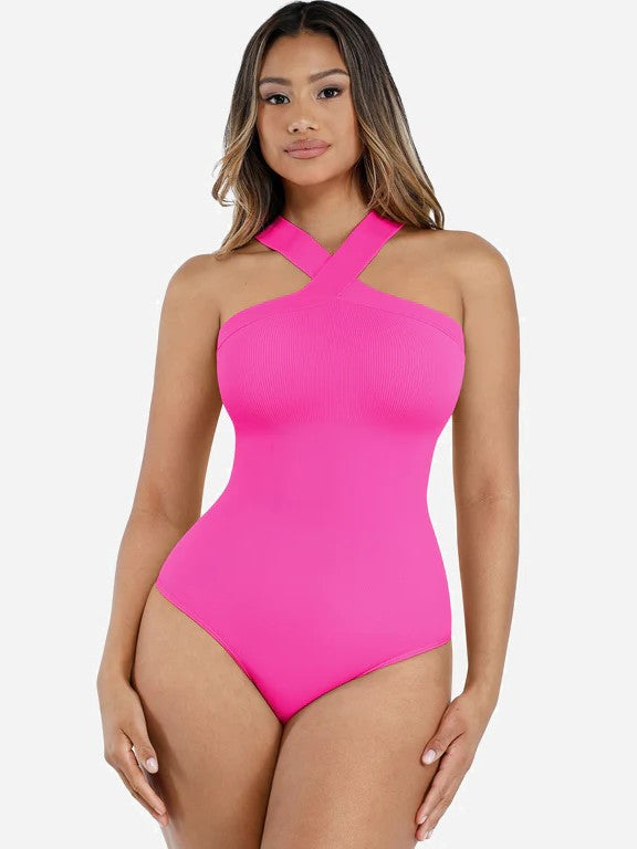 Seamless Crossback Sculpt Bodysuit