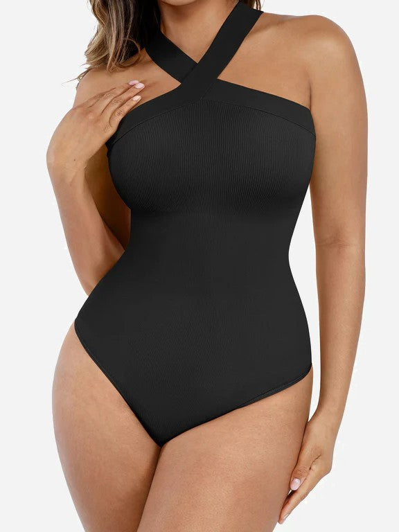 Seamless Crossback Sculpt Bodysuit