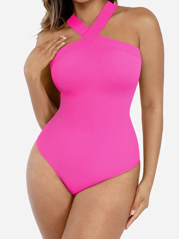 Seamless Crossback Sculpt Bodysuit