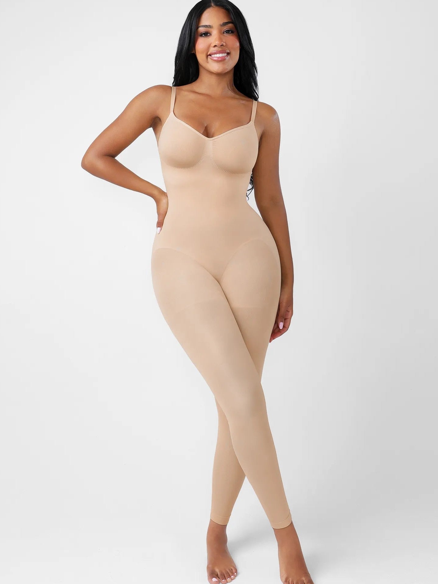 Ultra-Stretch Seamless Shaping Bodysuit