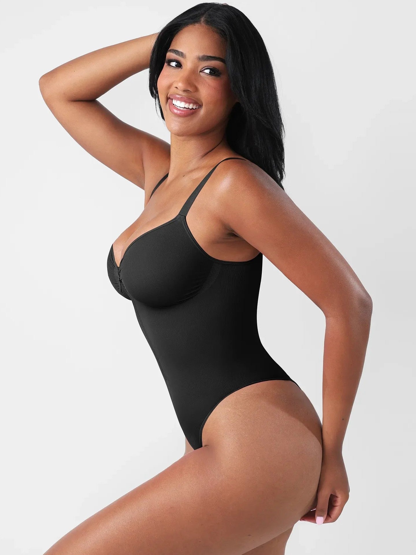 Seamless Tummy Control Zipper Bodysuit