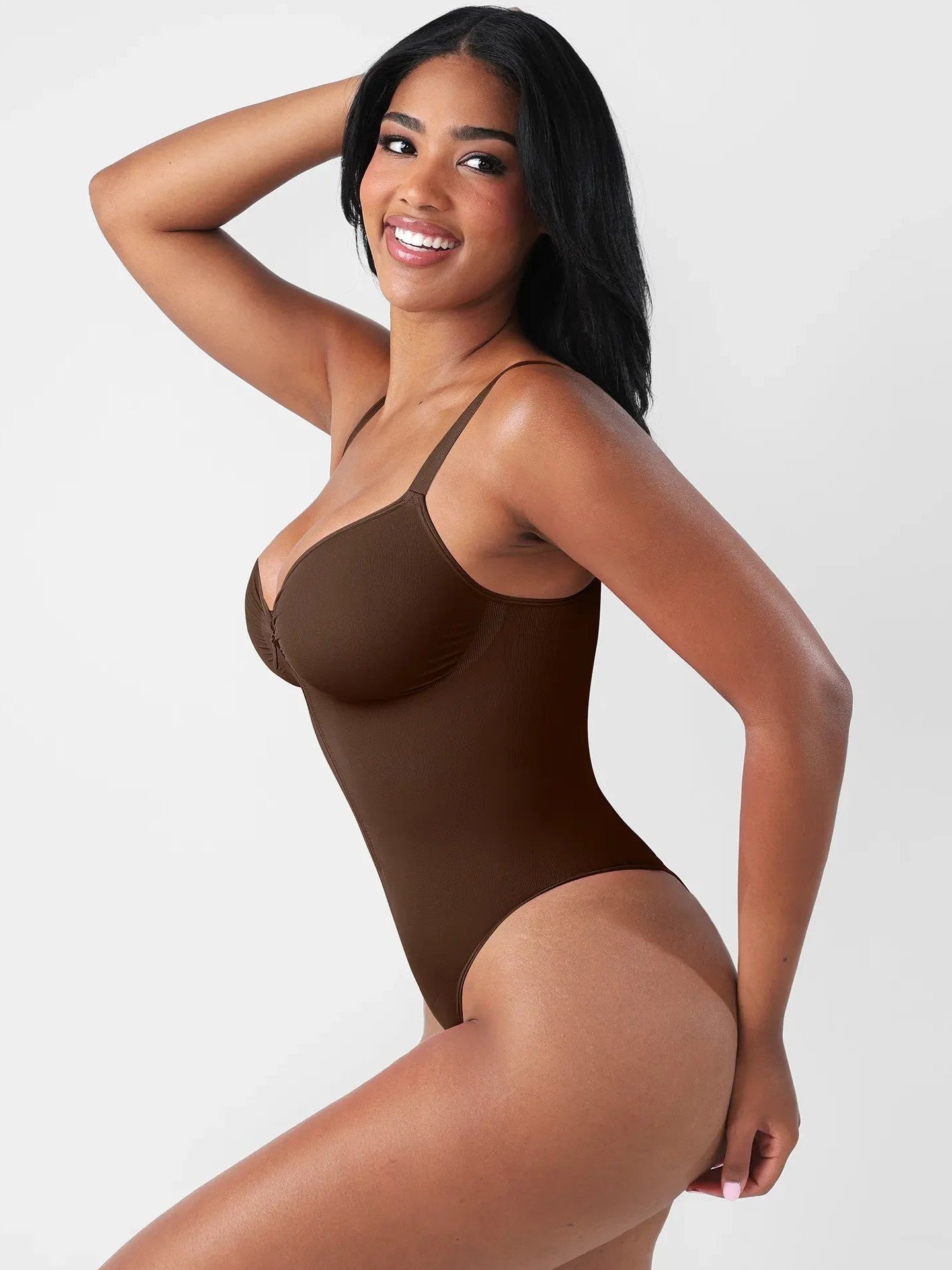 Seamless Tummy Control Zipper Bodysuit