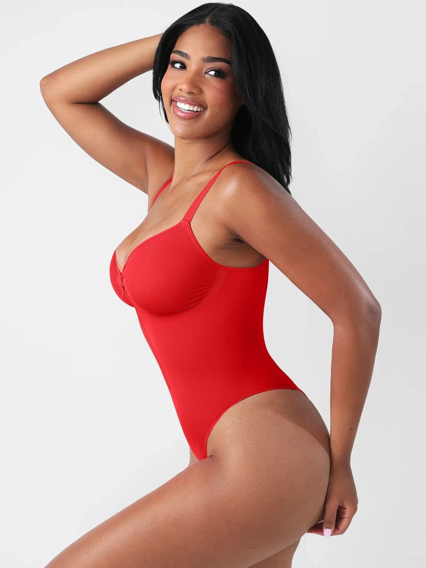 Seamless Tummy Control Zipper Bodysuit