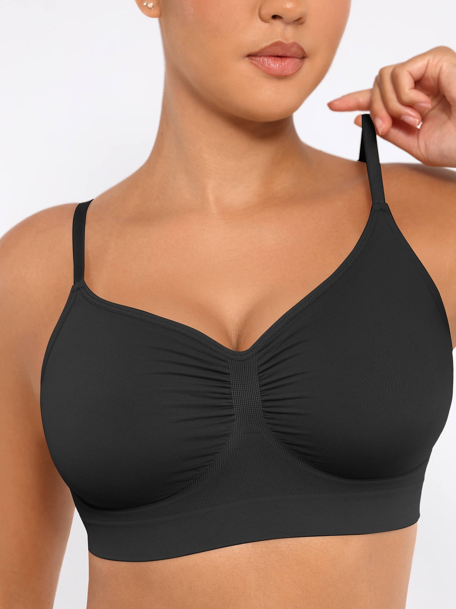 3-Pack Seamless Smooth Wireless Bra Bundle