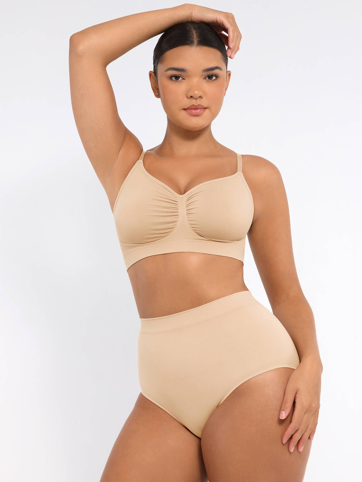3-Pack Seamless Smooth Wireless Bra Bundle