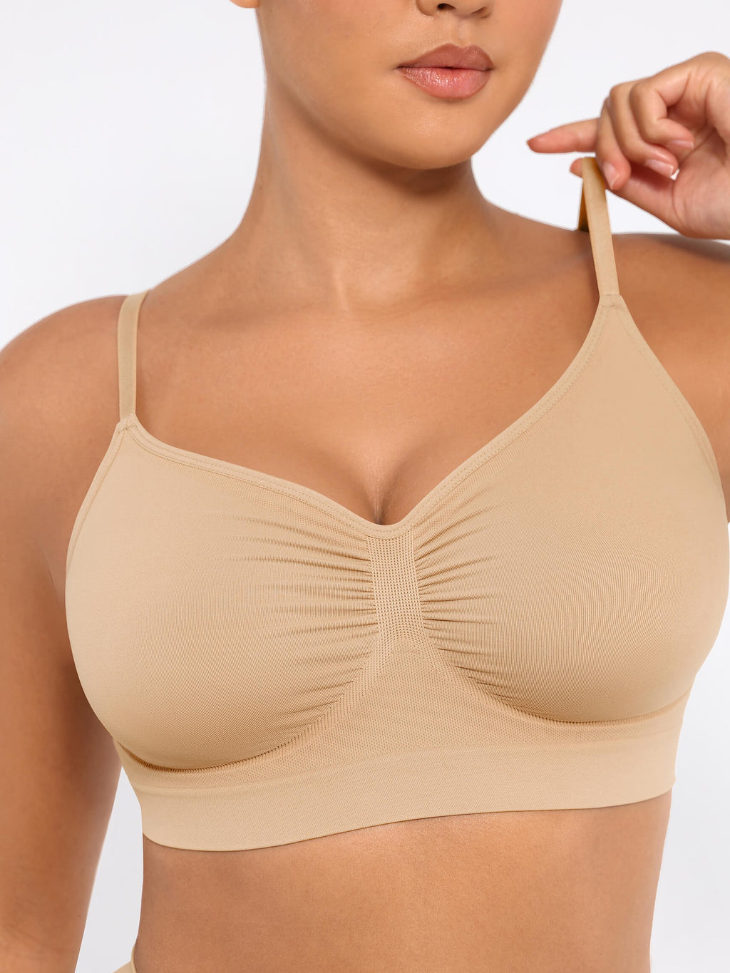 3-Pack Seamless Smooth Wireless Bra Bundle