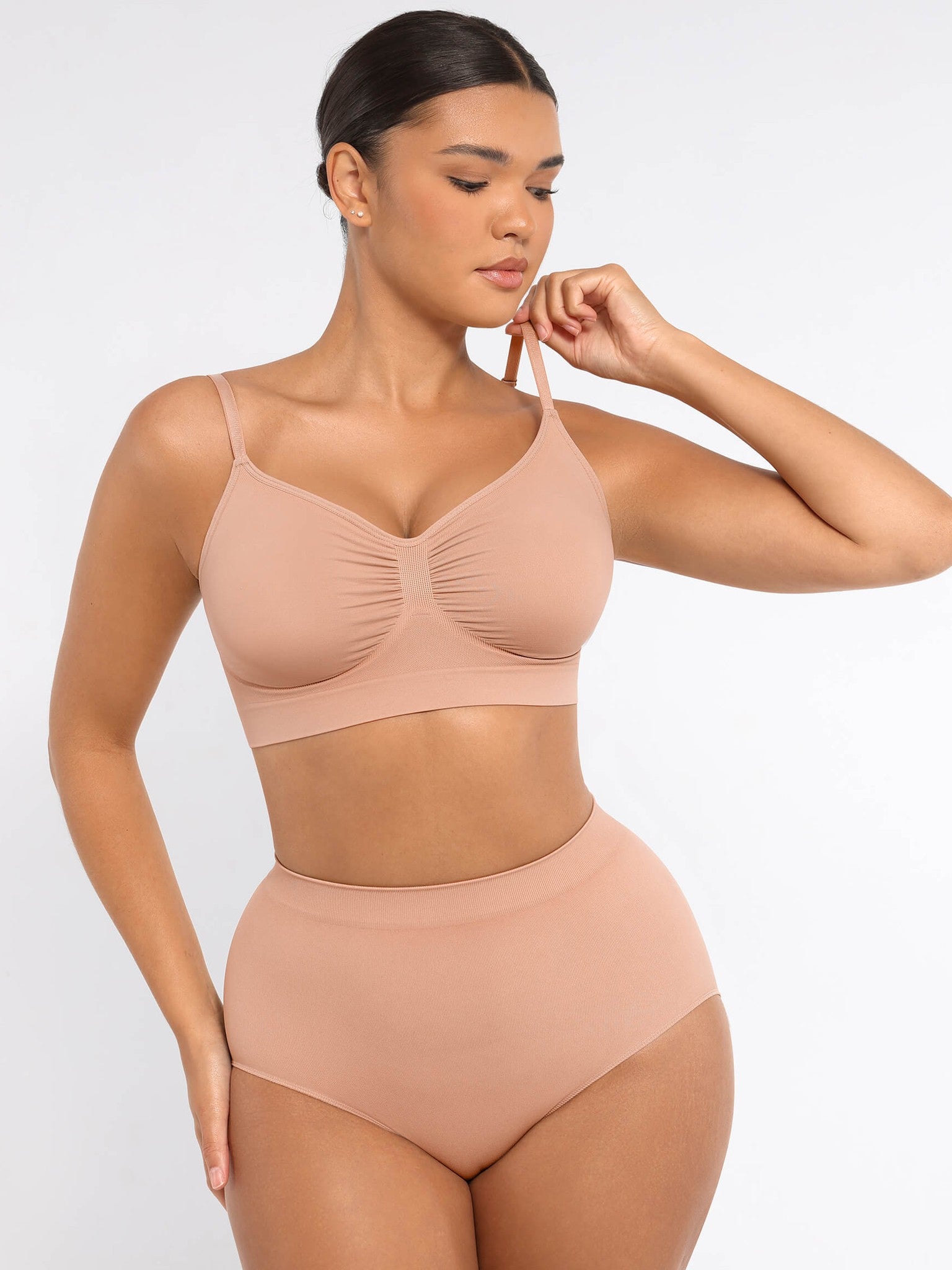 3-Pack Seamless Smooth Wireless Bra Bundle