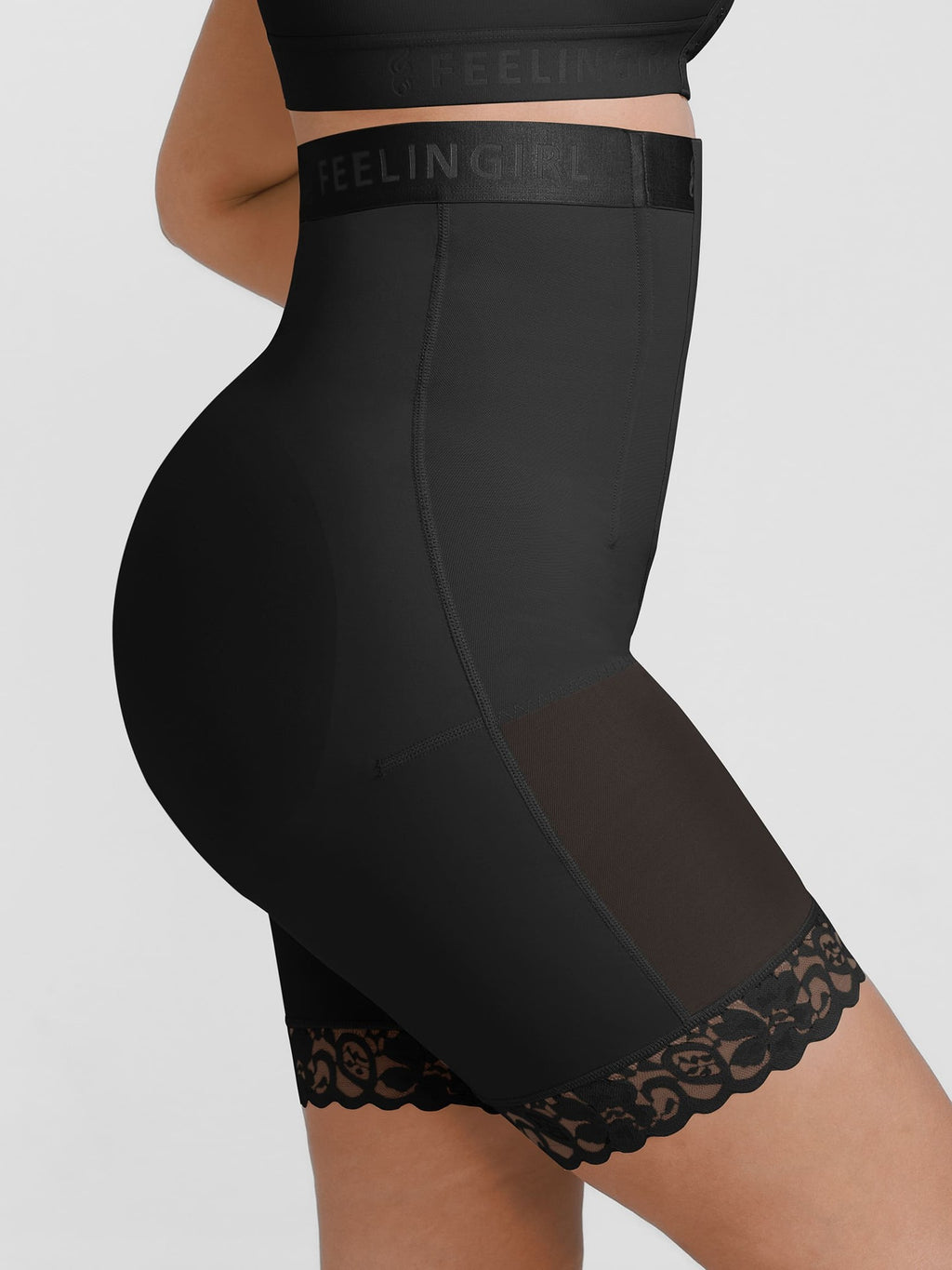 Feelingirl Steel-Boned High-Waist Shaper
