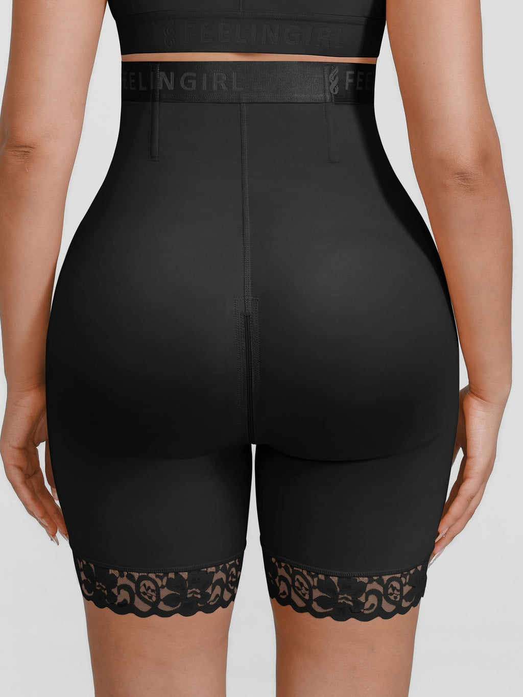 Feelingirl Steel-Boned High-Waist Shaper