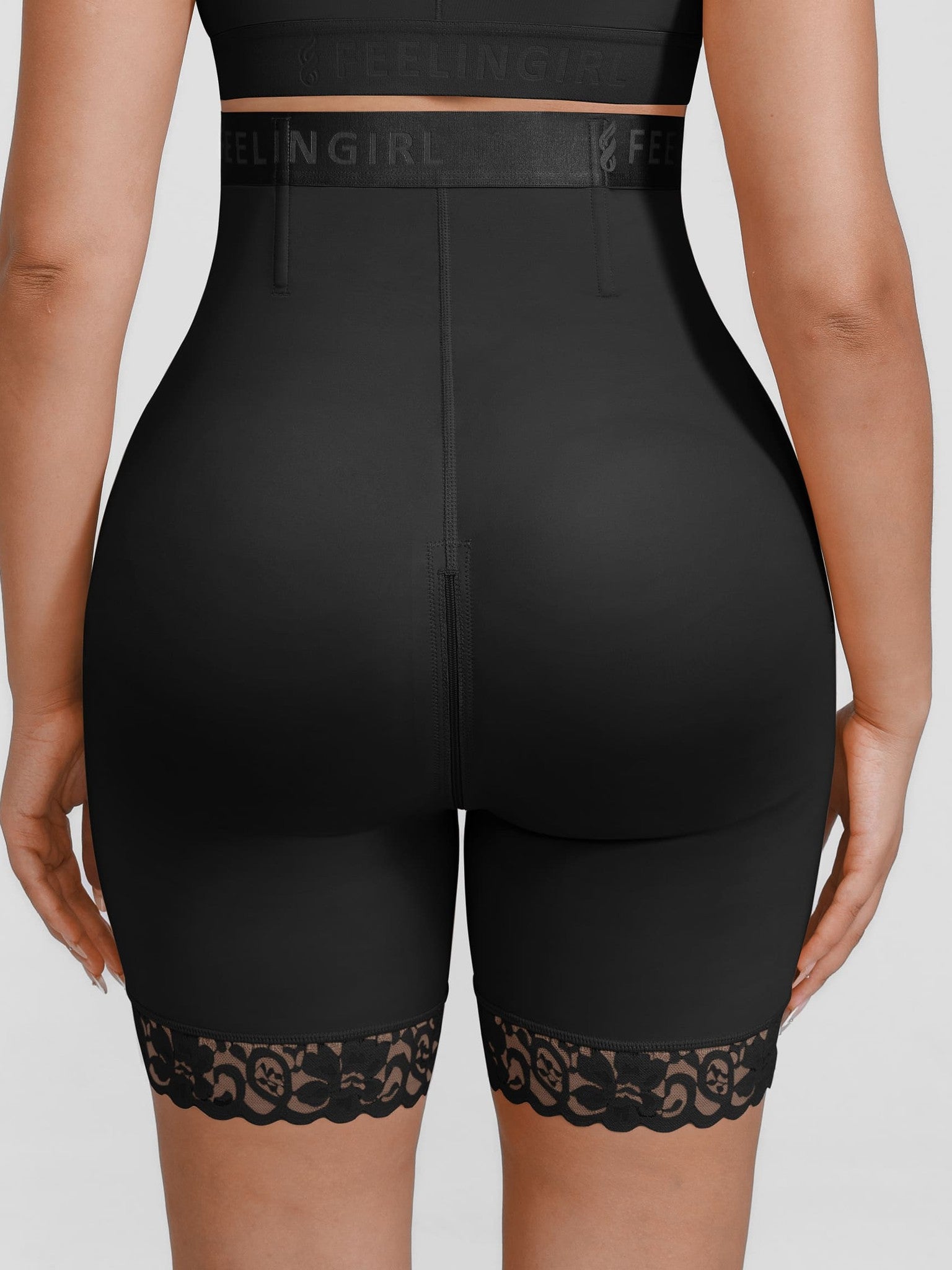 Feelingirl Steel-Boned High-Waist Shaper