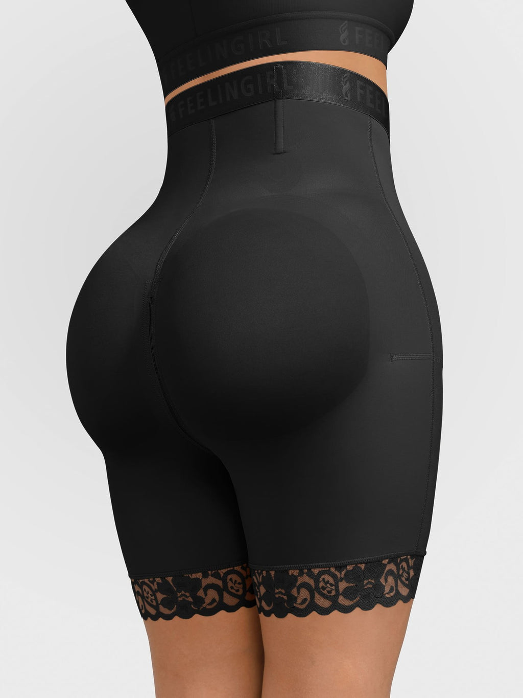 Feelingirl Steel-Boned High-Waist Shaper