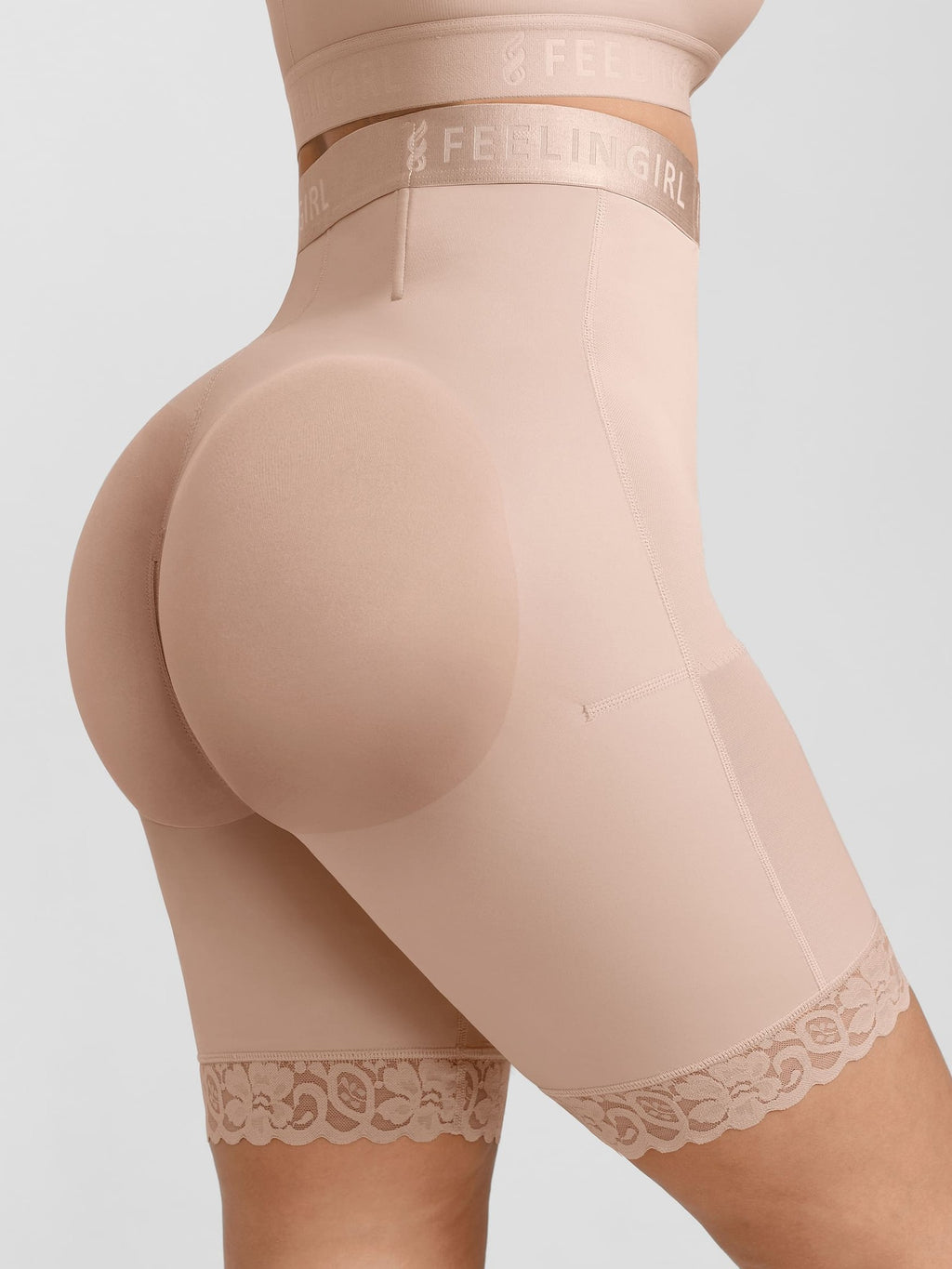 Feelingirl Steel-Boned High-Waist Shaper
