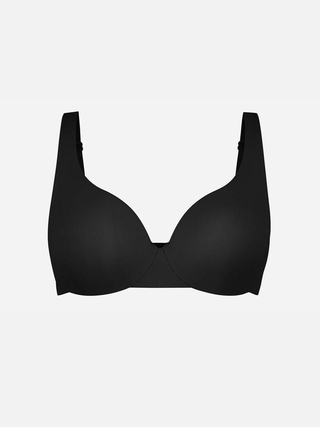 Adjustable-Strap Underwire Deep V-neck Bra Bundle