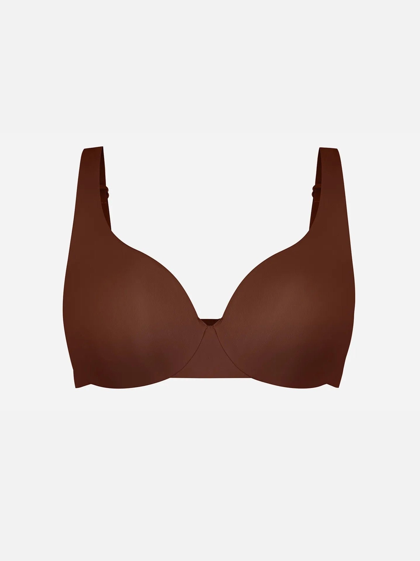 Adjustable-Strap Underwire Deep V-neck Bra Bundle