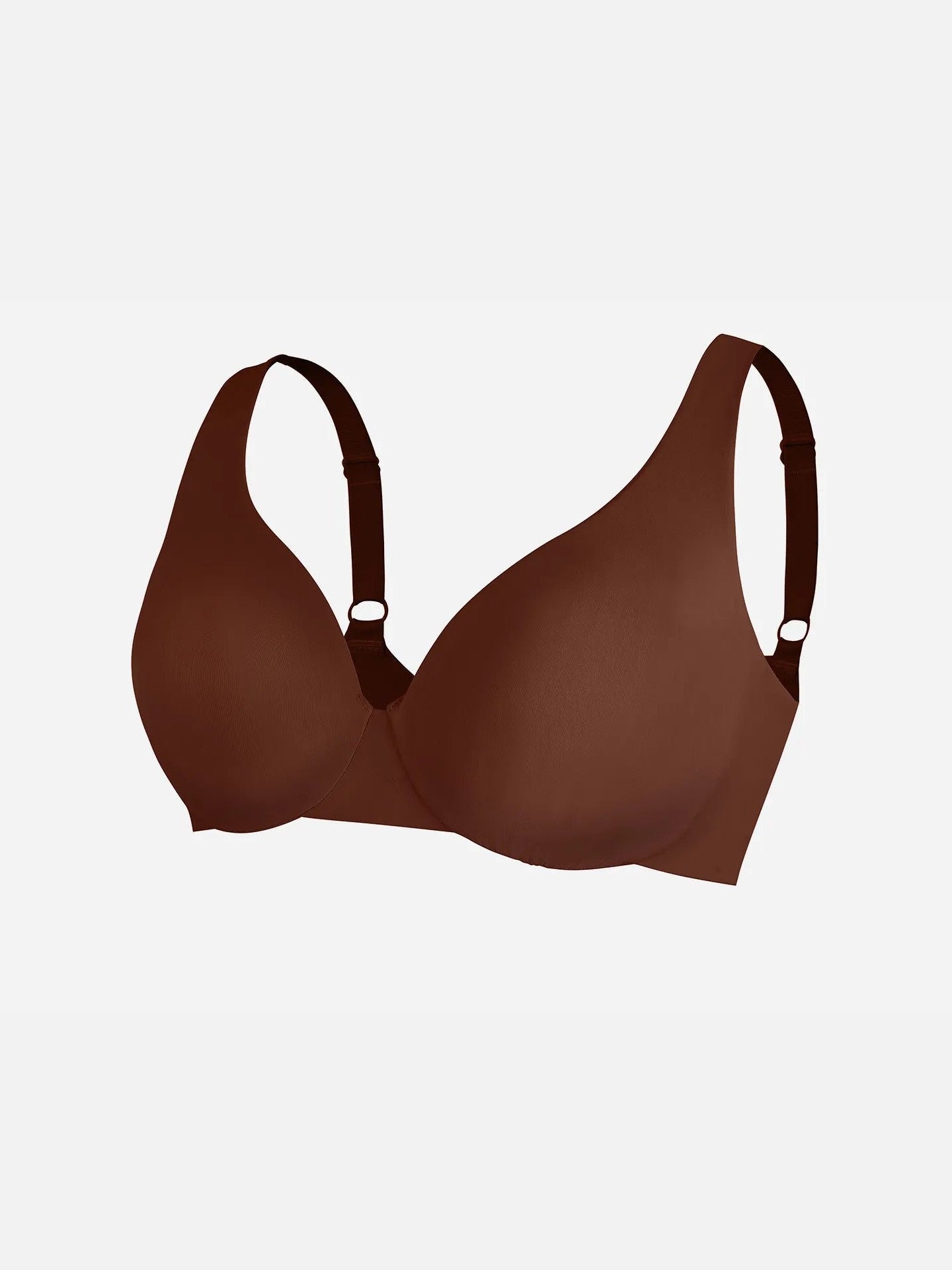 Adjustable-Strap Underwire Deep V-neck Bra Bundle