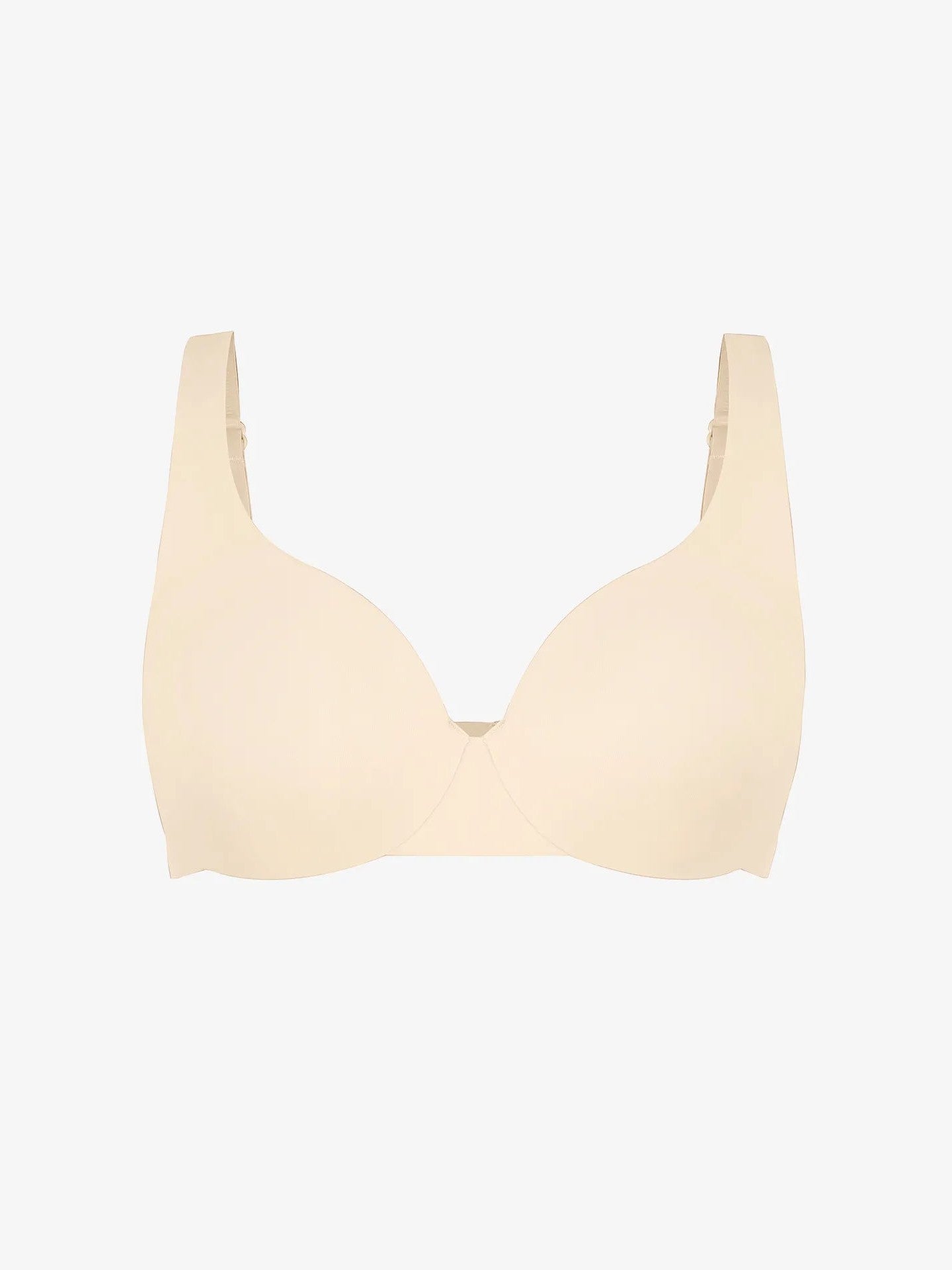 Adjustable-Strap Underwire Deep V-neck Bra Bundle