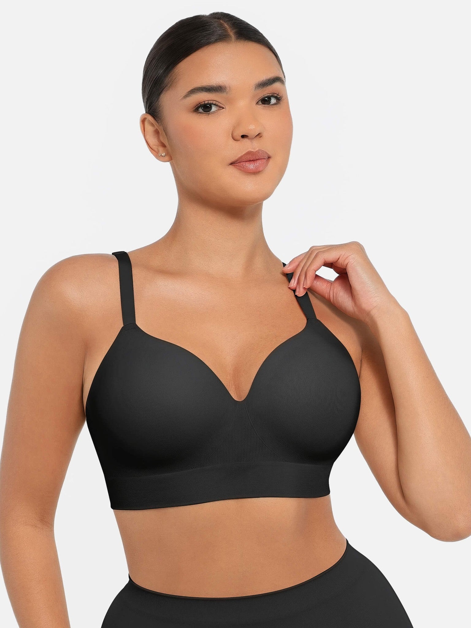 Wireless Push-Up Seamless Full Coverage Bra Bundle
