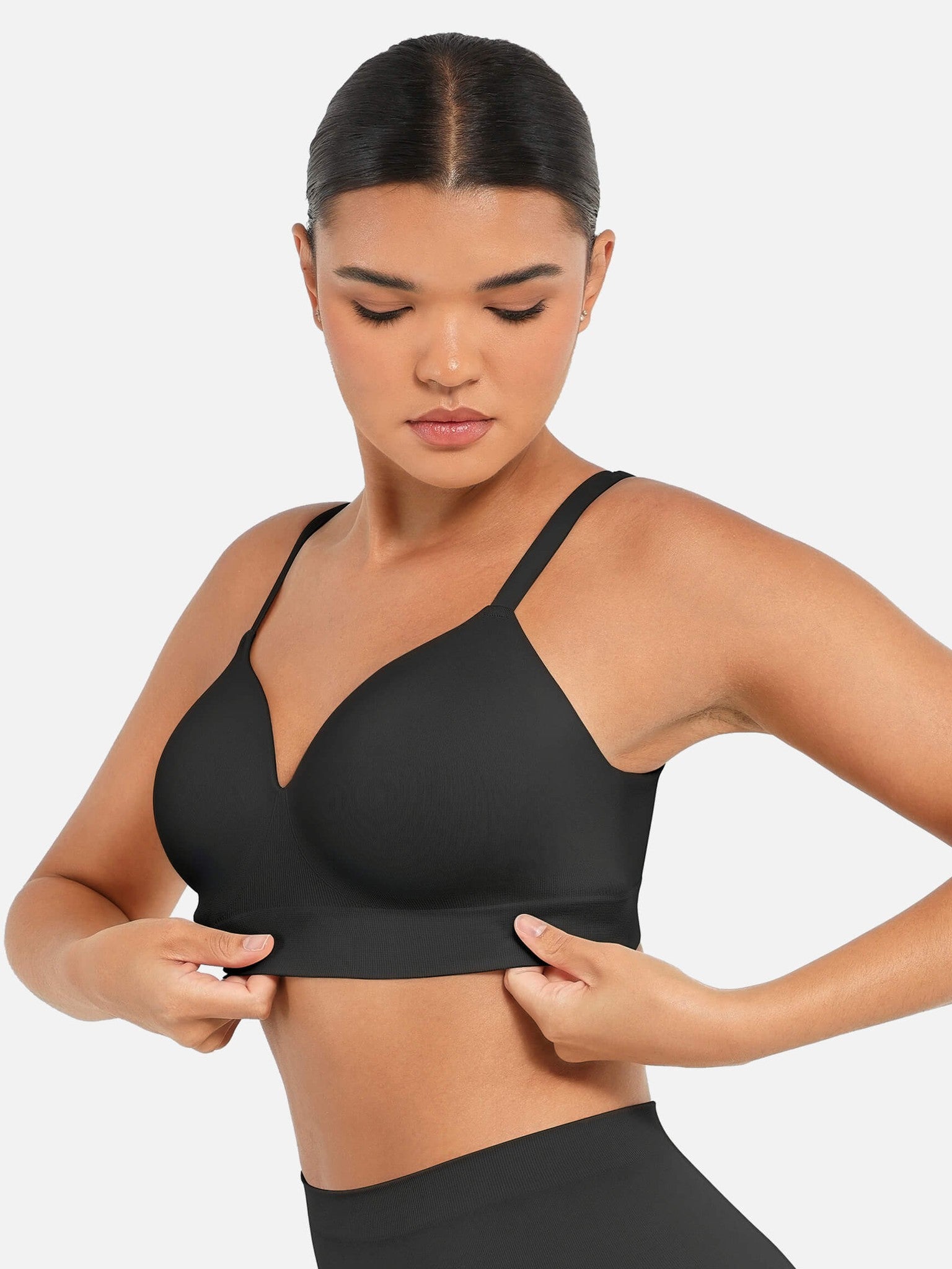 Wireless Push-Up Seamless Full Coverage Bra Bundle