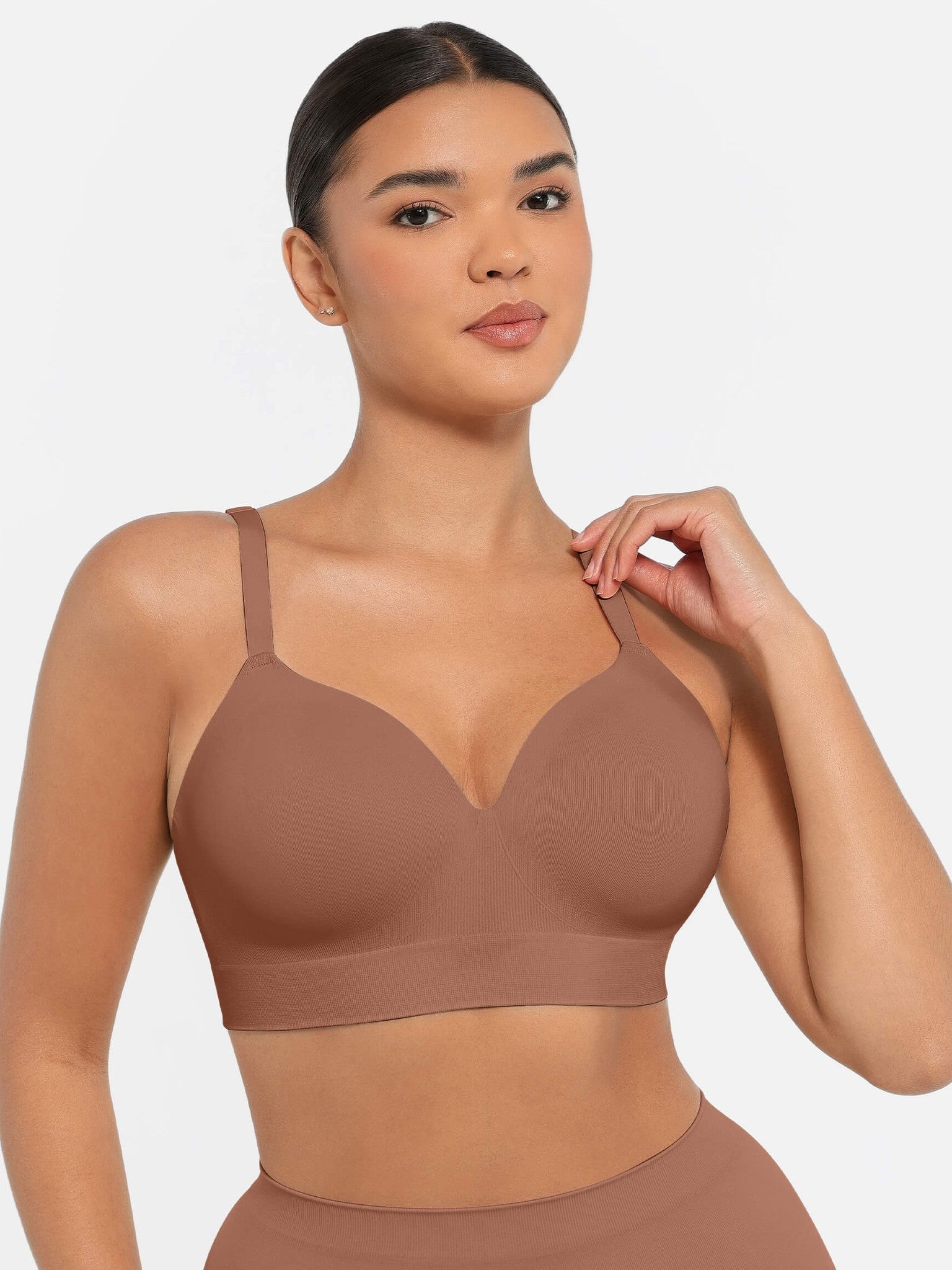 Wireless Push-Up Seamless Full Coverage Bra Bundle