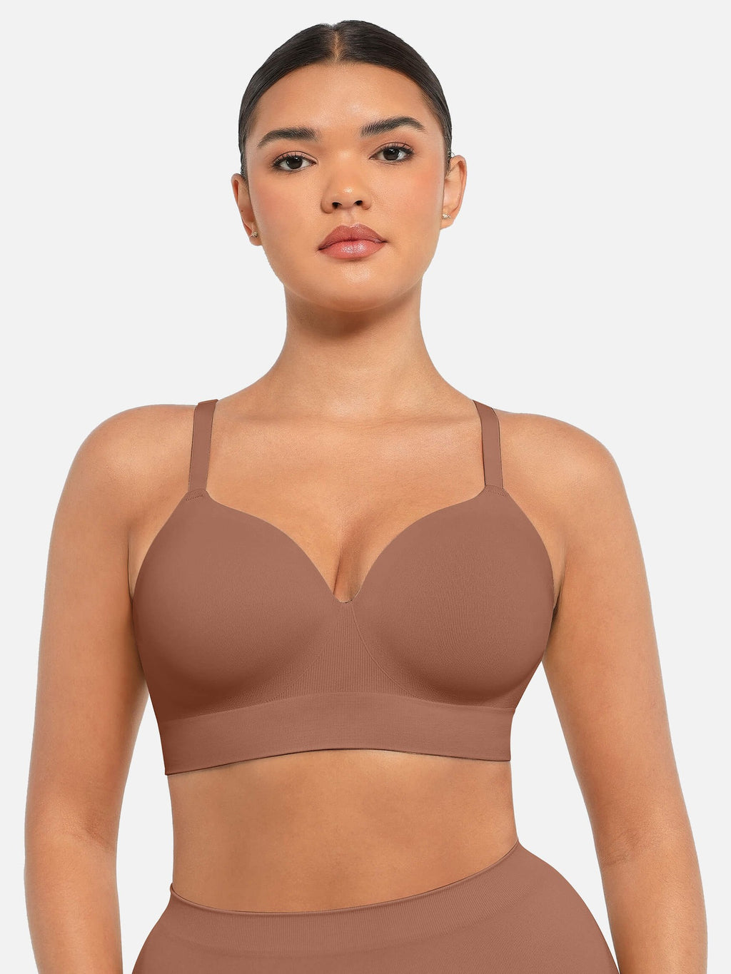 Wireless Push-Up Seamless Full Coverage Bra Bundle