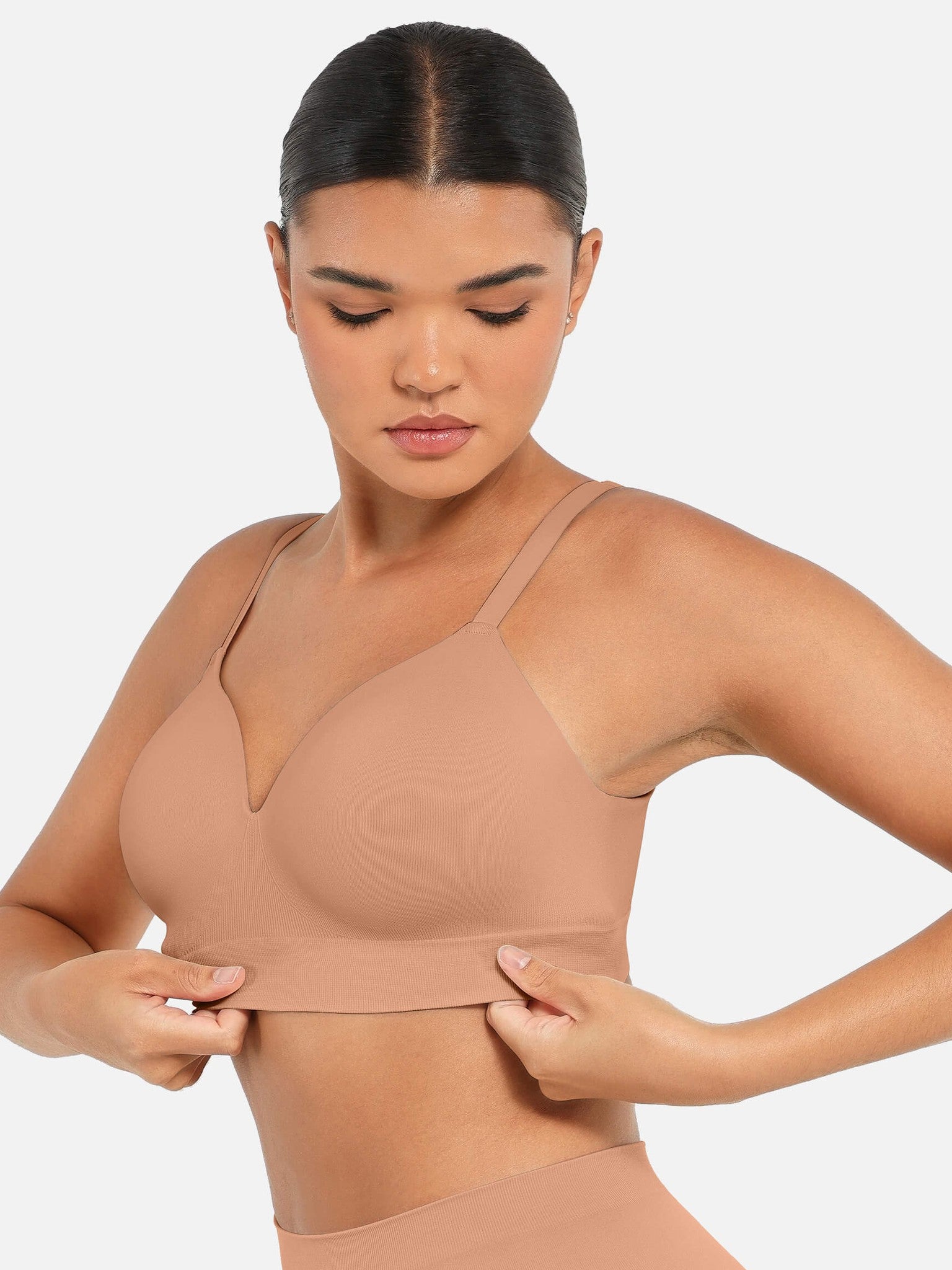 Wireless Push-Up Seamless Full Coverage Bra Bundle