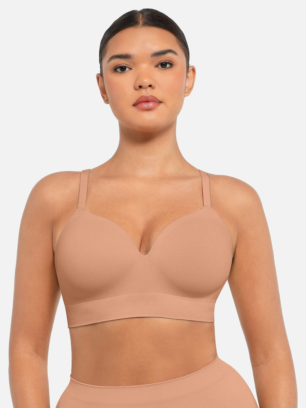 Wireless Push-Up Seamless Full Coverage Bra Bundle