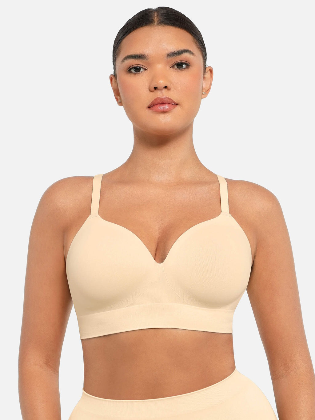 Wireless Push-Up Seamless Full Coverage Bra Bundle