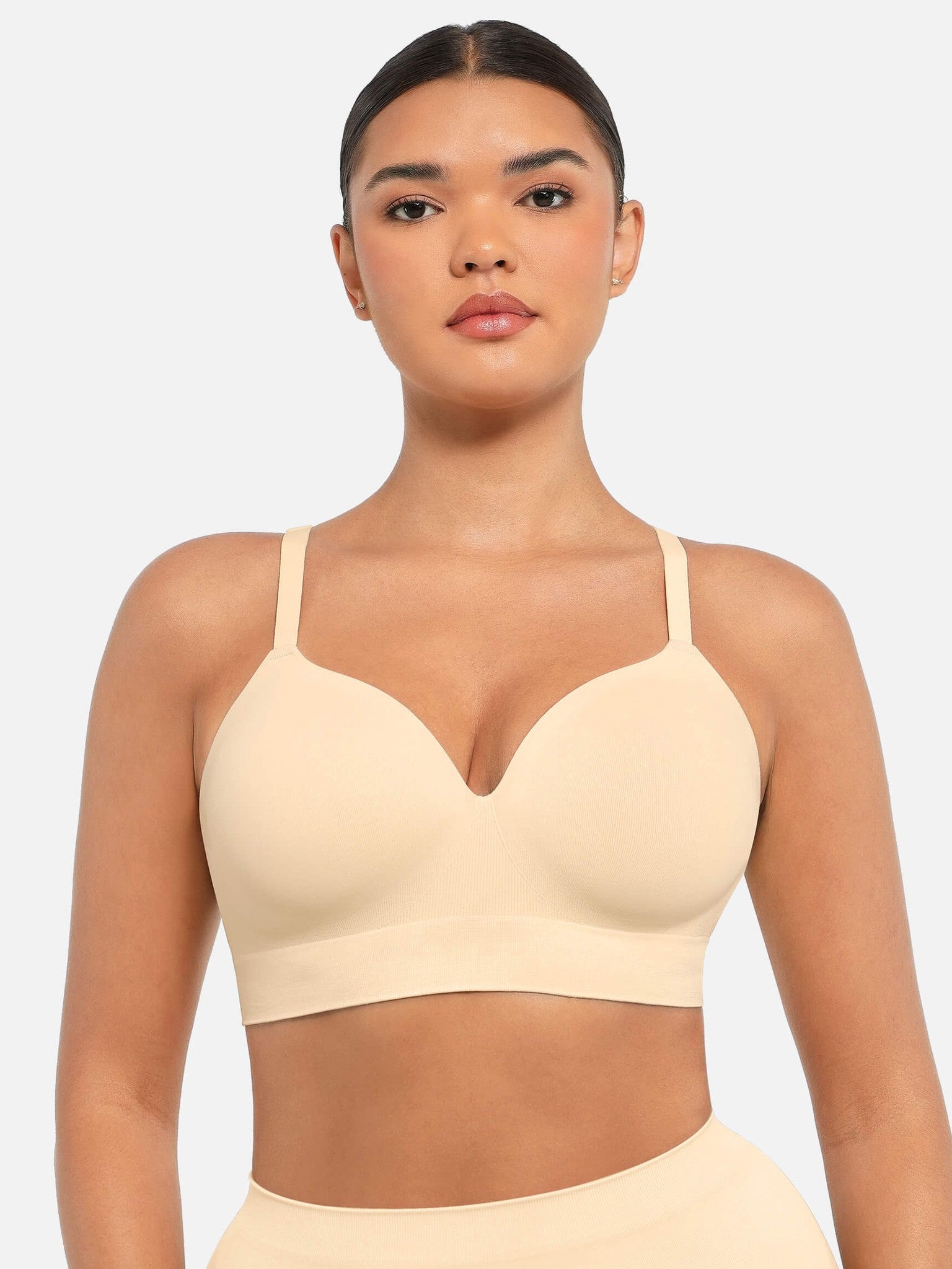 Wireless Push-Up Seamless Full Coverage Bra Bundle