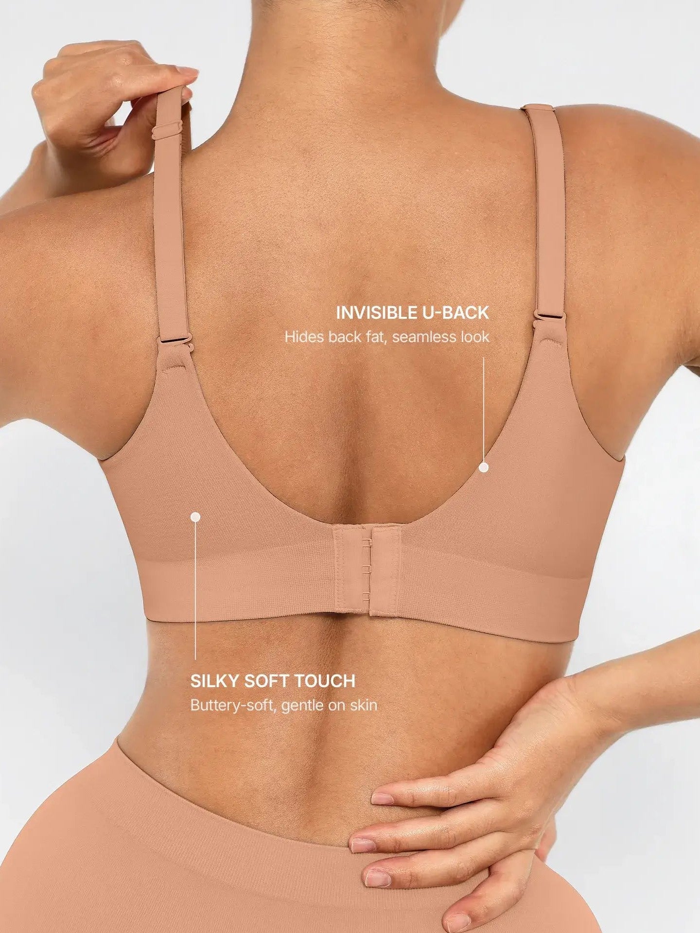 Wireless Push-Up Seamless Comfort Full Coverage Bra
