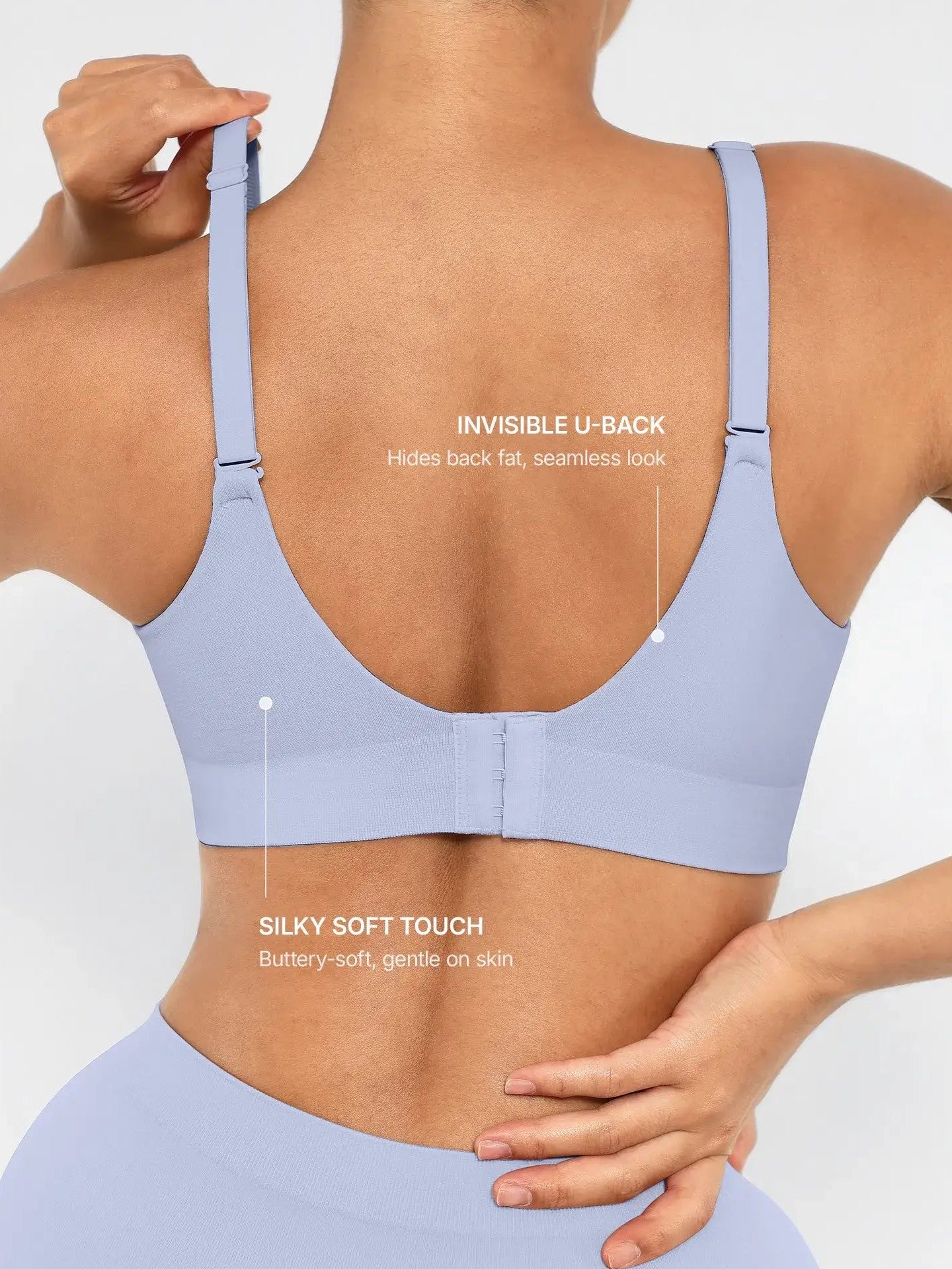 Wireless Push-Up Seamless Comfort Full Coverage Bra