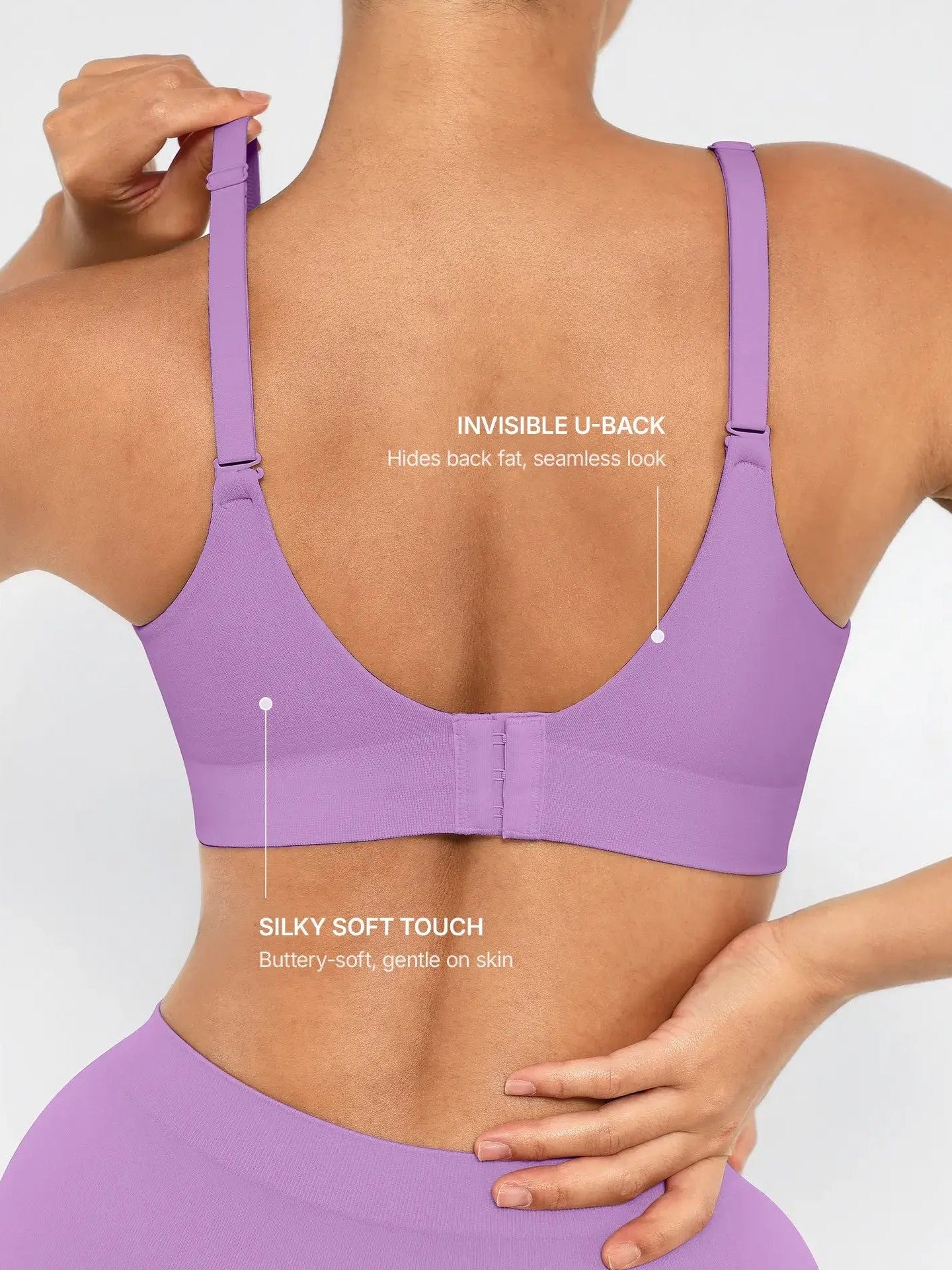 Wireless Push-Up Seamless Comfort Full Coverage Bra