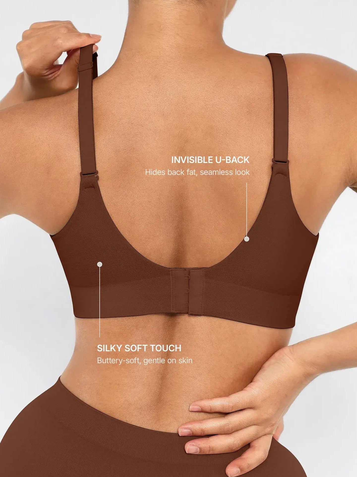 Wireless Push-Up Seamless Comfort Full Coverage Bra
