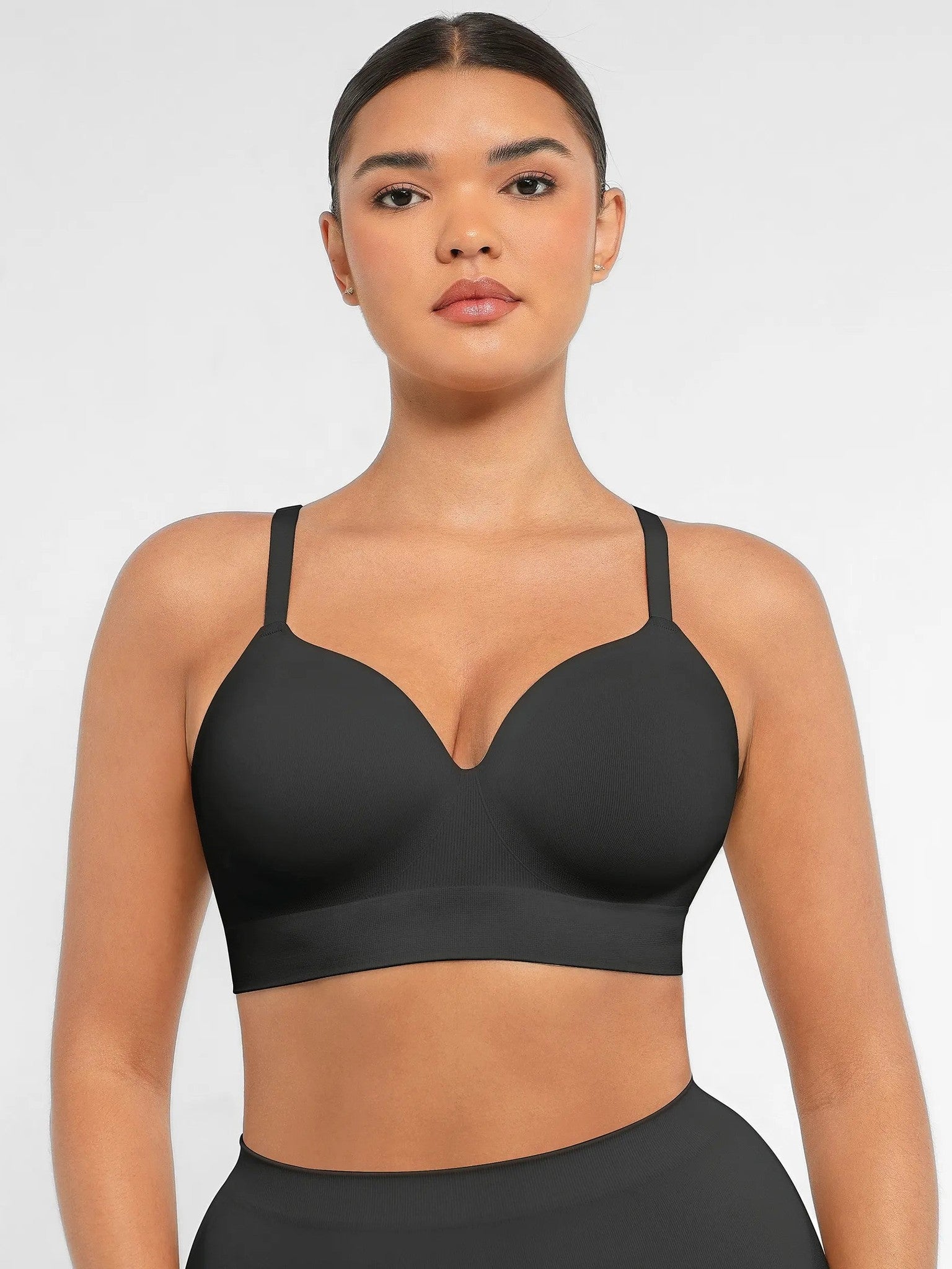 Wireless Push-Up Seamless Comfort Full Coverage Bra