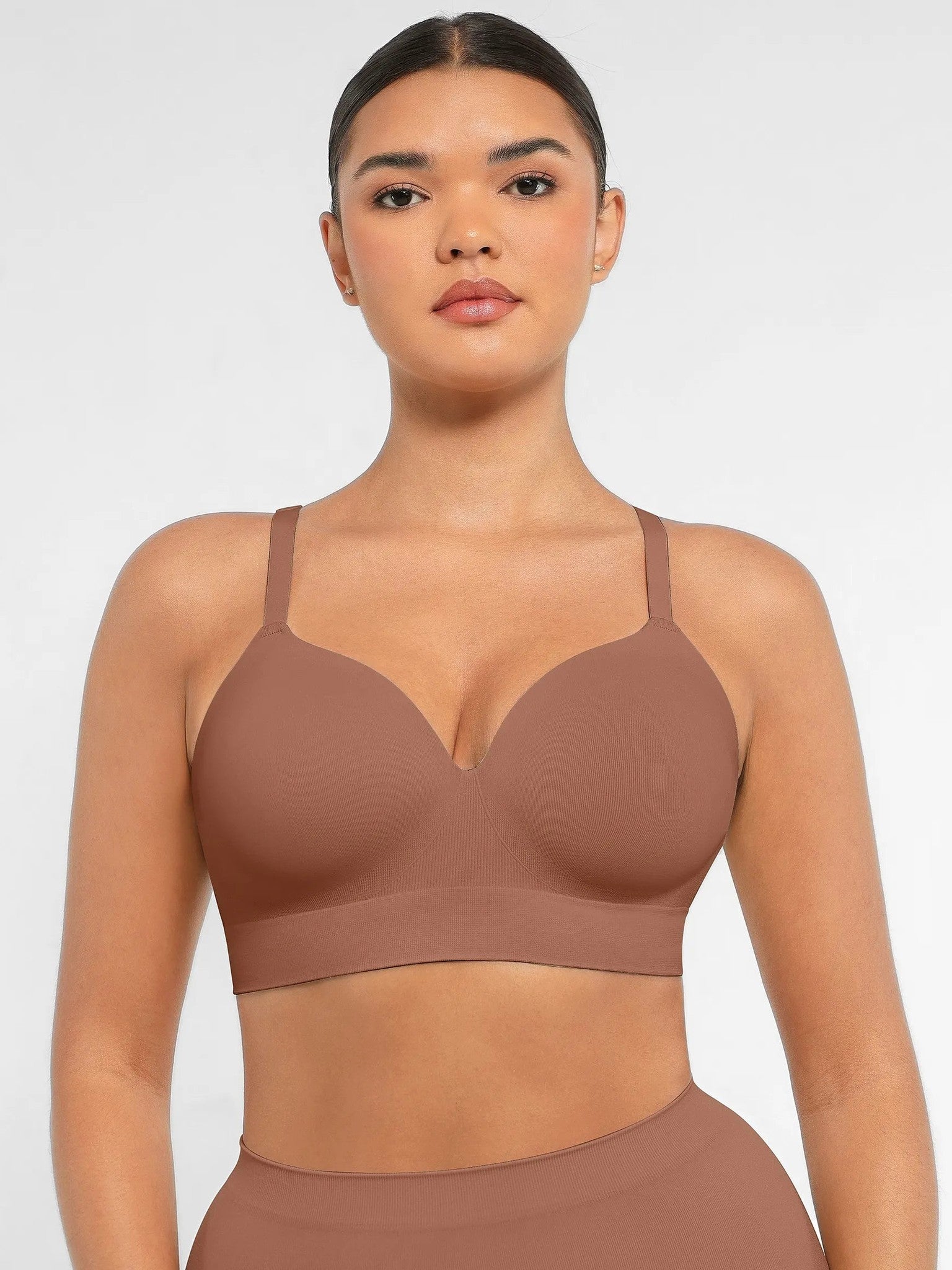 Wireless Push-Up Seamless Comfort Full Coverage Bra