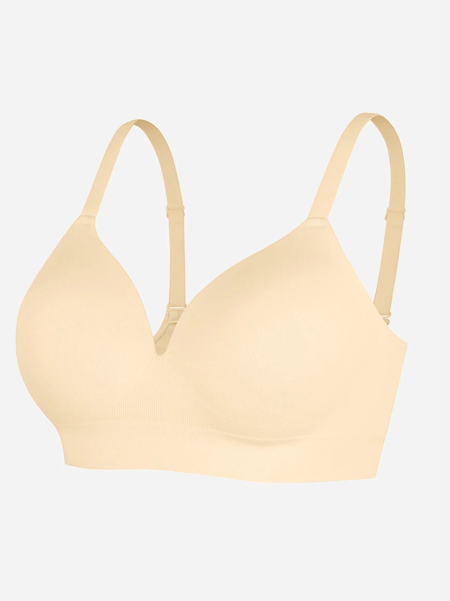 Wireless Push-Up Seamless Comfort Full Coverage Bra