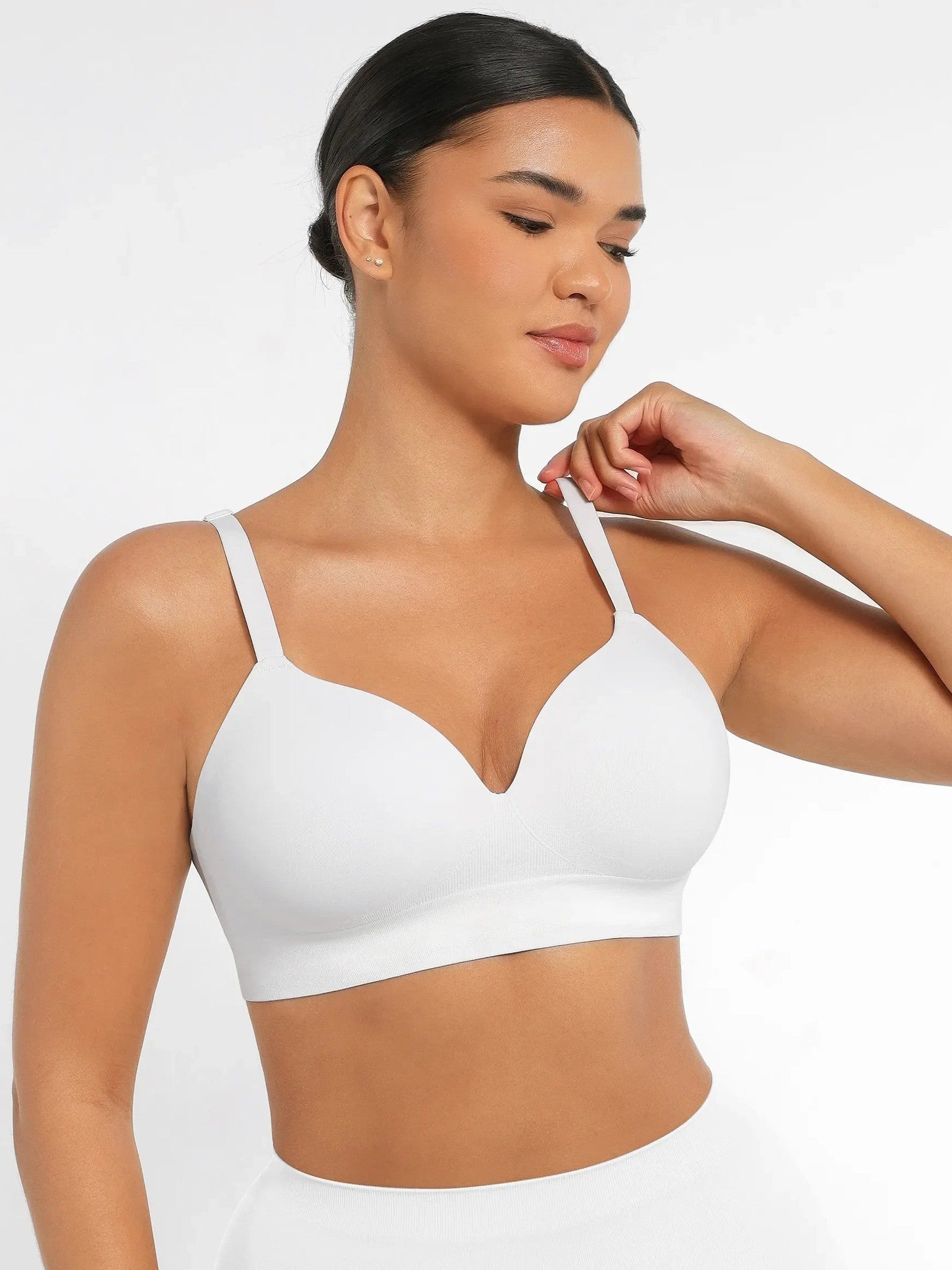 Wireless Push-Up Seamless Comfort Full Coverage Bra