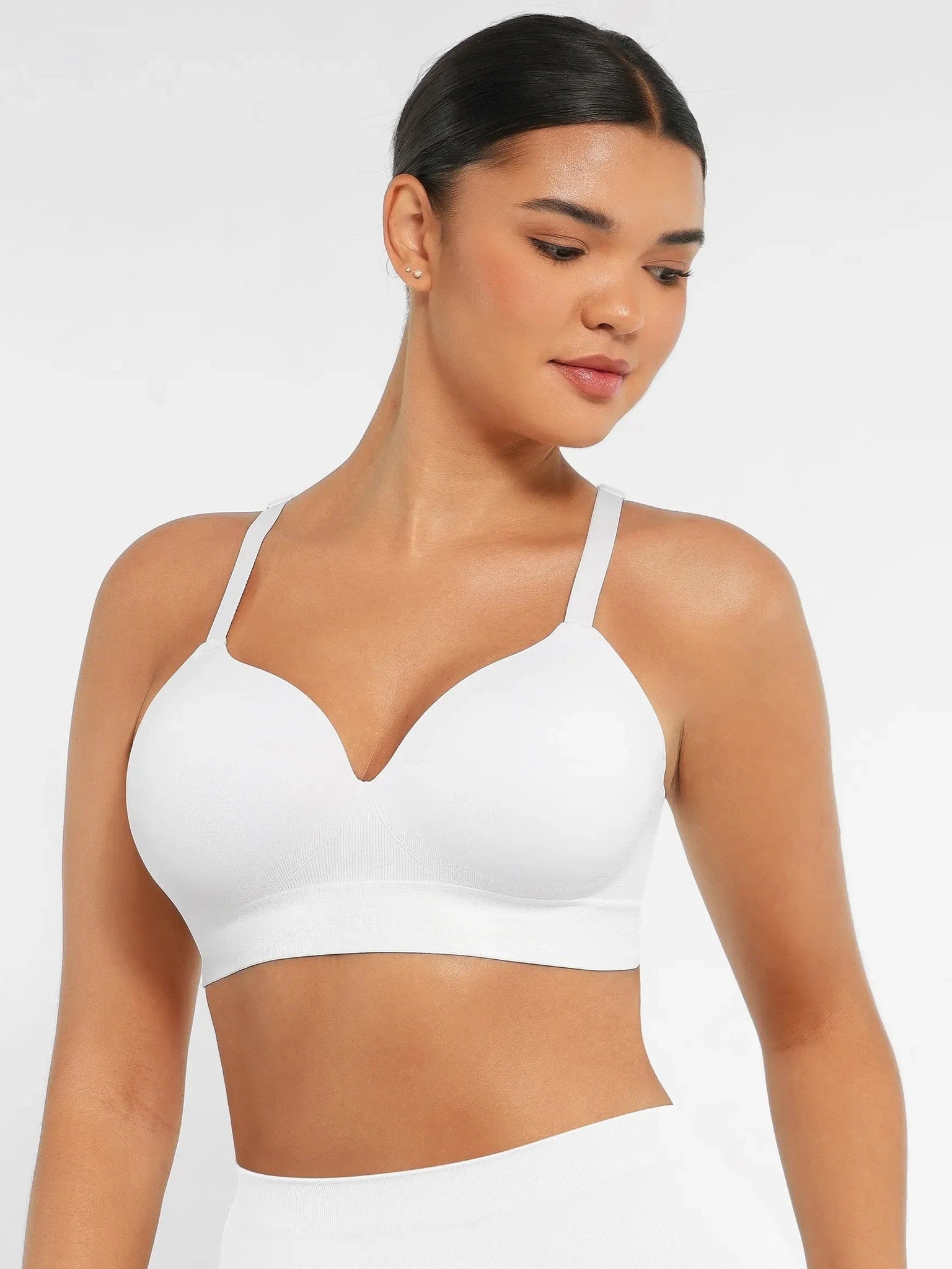 Wireless Push-Up Seamless Comfort Full Coverage Bra