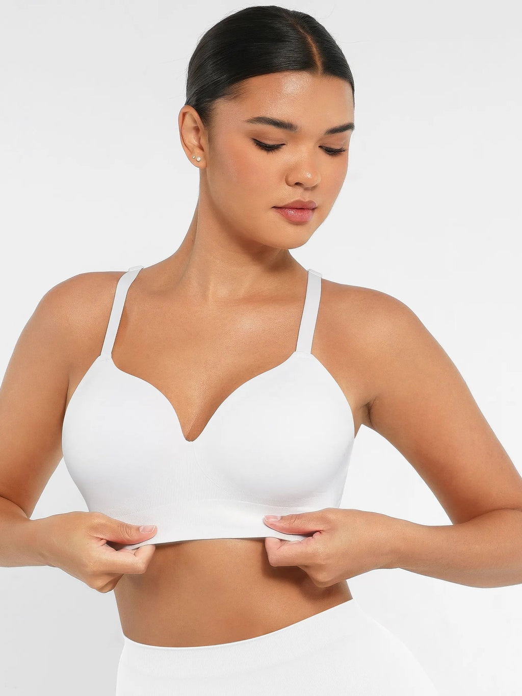 Wireless Push-Up Seamless Comfort Full Coverage Bra
