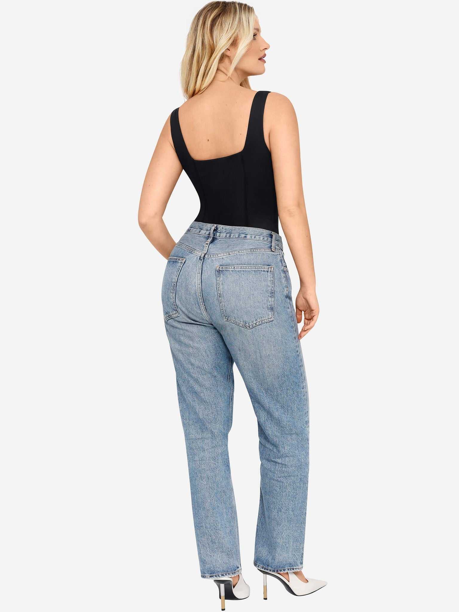 V-Neck Everyday Seamless Bodysuit
