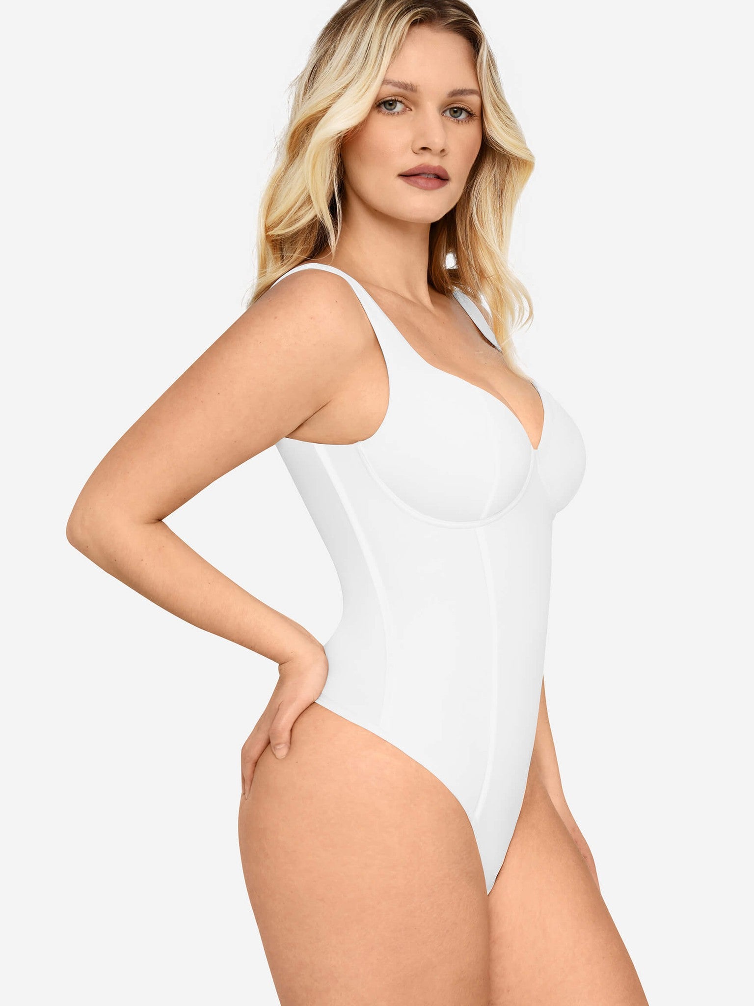 V-Neck Everyday Seamless Bodysuit