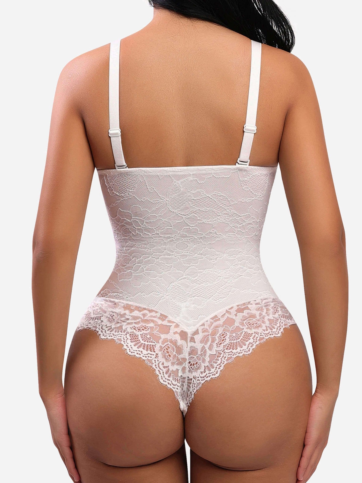 Lace Low Back Lace Bodysuit
