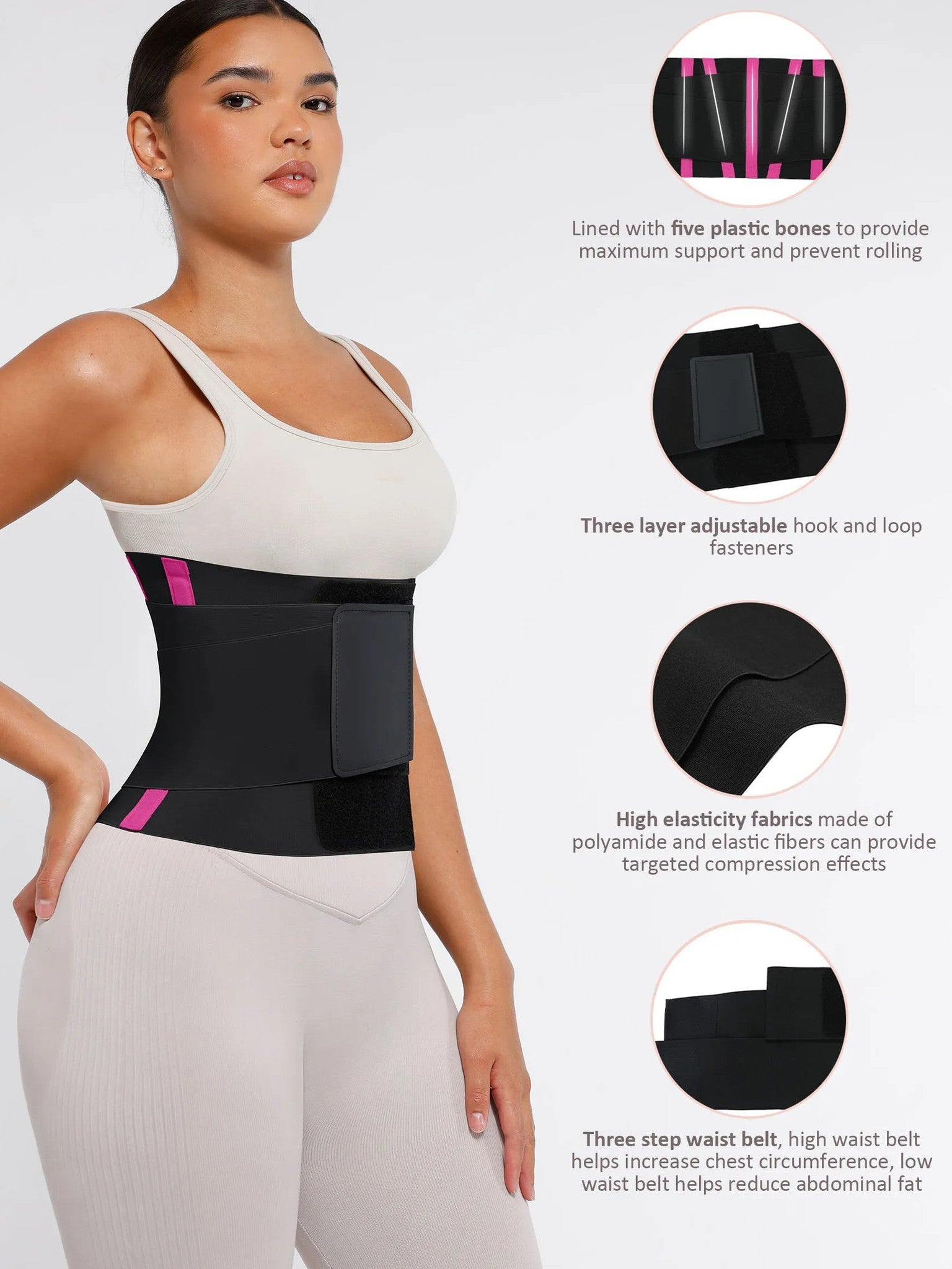Tummy Control Adjustable Waist Trainer
