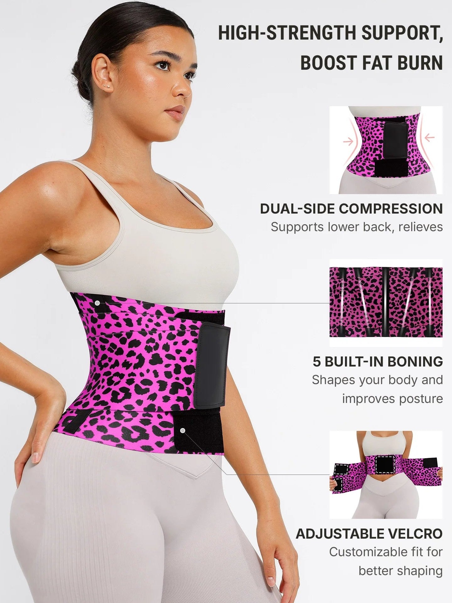 Tummy Control Adjustable Waist Trainer Bundle
