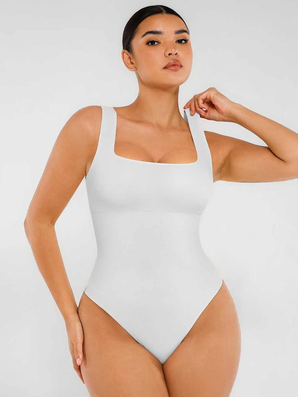 Square Neck Soft Seamless Bodysuit