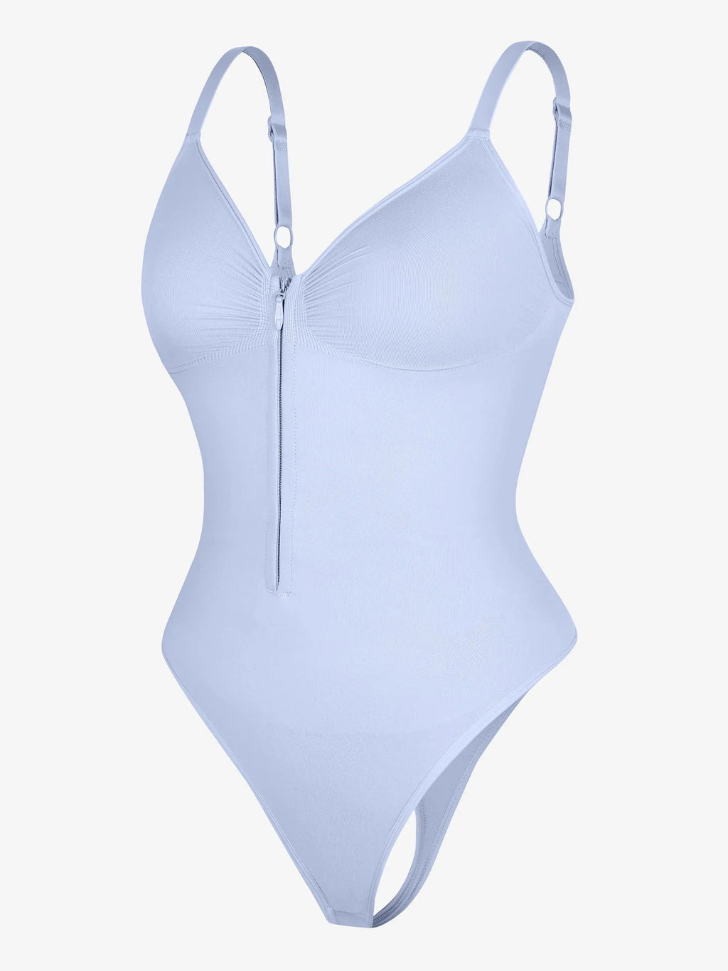 Seamless Tummy Control Zipper Bodysuit